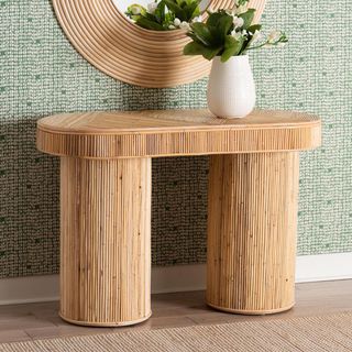 Iryna Modern Bohemian Console Table