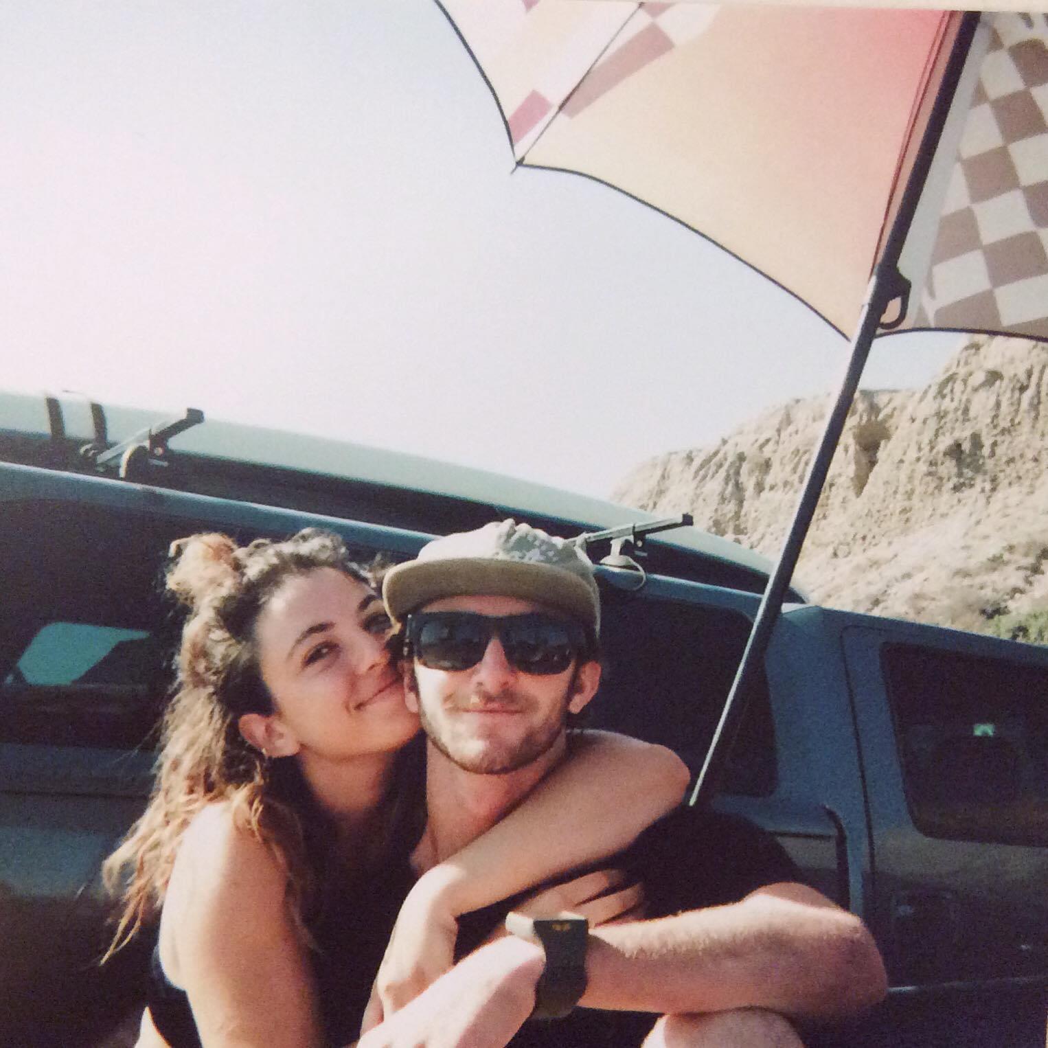 Beach days when Garrett would come home and visit from Montana 2016