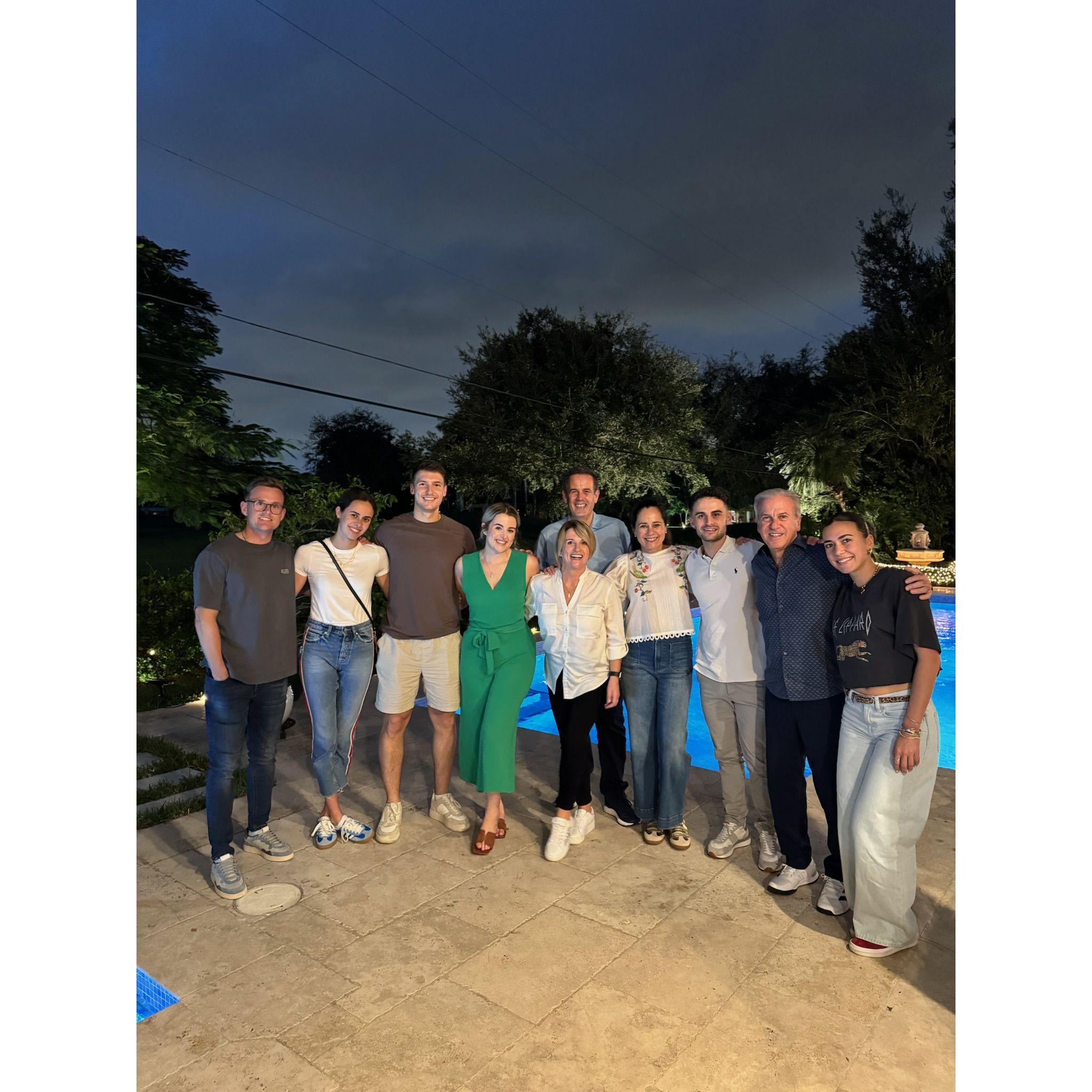 The Short Family visits The Concepcion Family