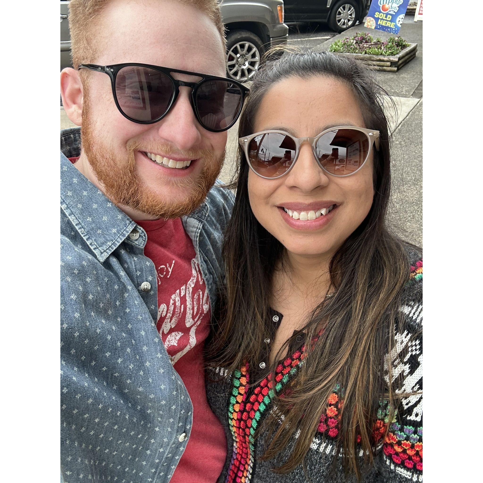 Visiting Clayton, GA near Lake Burton (a sacred memory for Jesse)