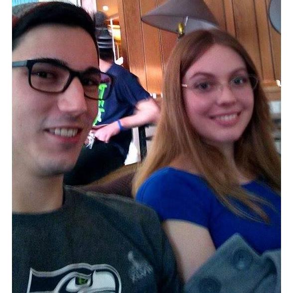 First date on February 1, 2015! It was Superbowl Sunday and the Seahawks lost, but we weren't feeling too bad!