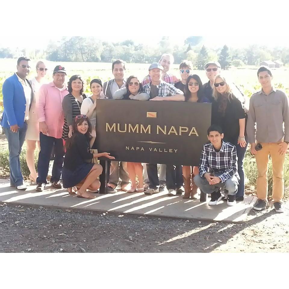First time G's and Jer's parents met. Napa Valley, CA 2014