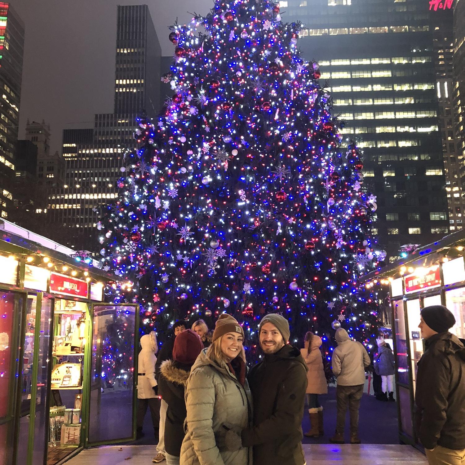 Just five months of dating and off to our first adventure, NYC for the ball drop going into 2020.