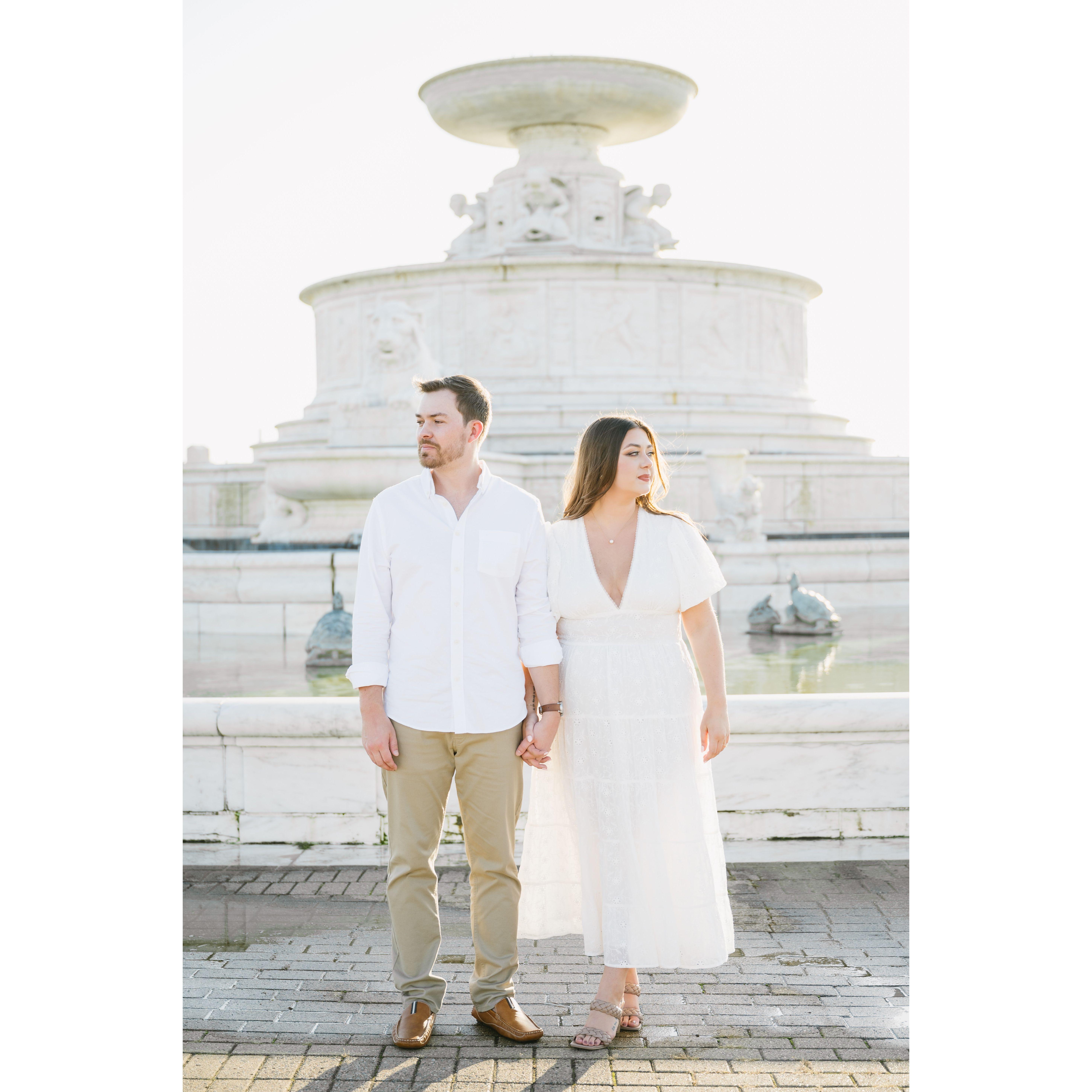 Engagement photos, October 2023