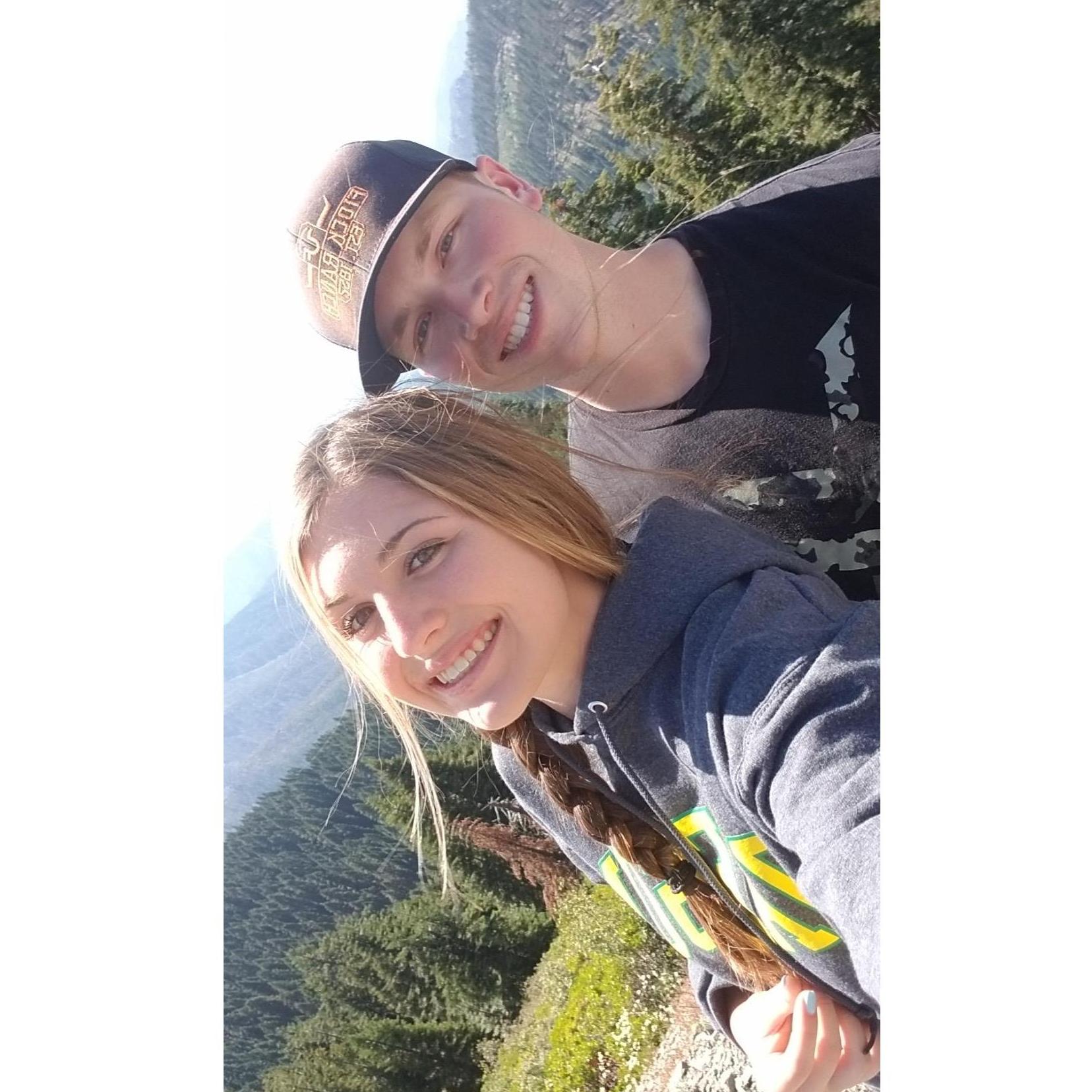 The very first picture we took together! - July 21, 2018