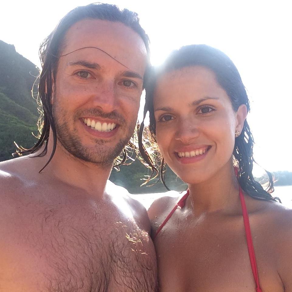 Selfies in Barbados.
