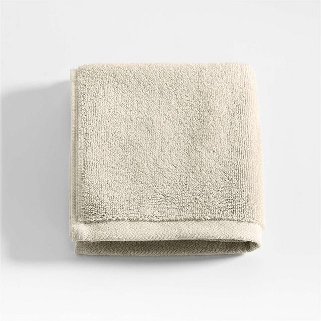Organic Turkish Cotton Taupe Washcloth