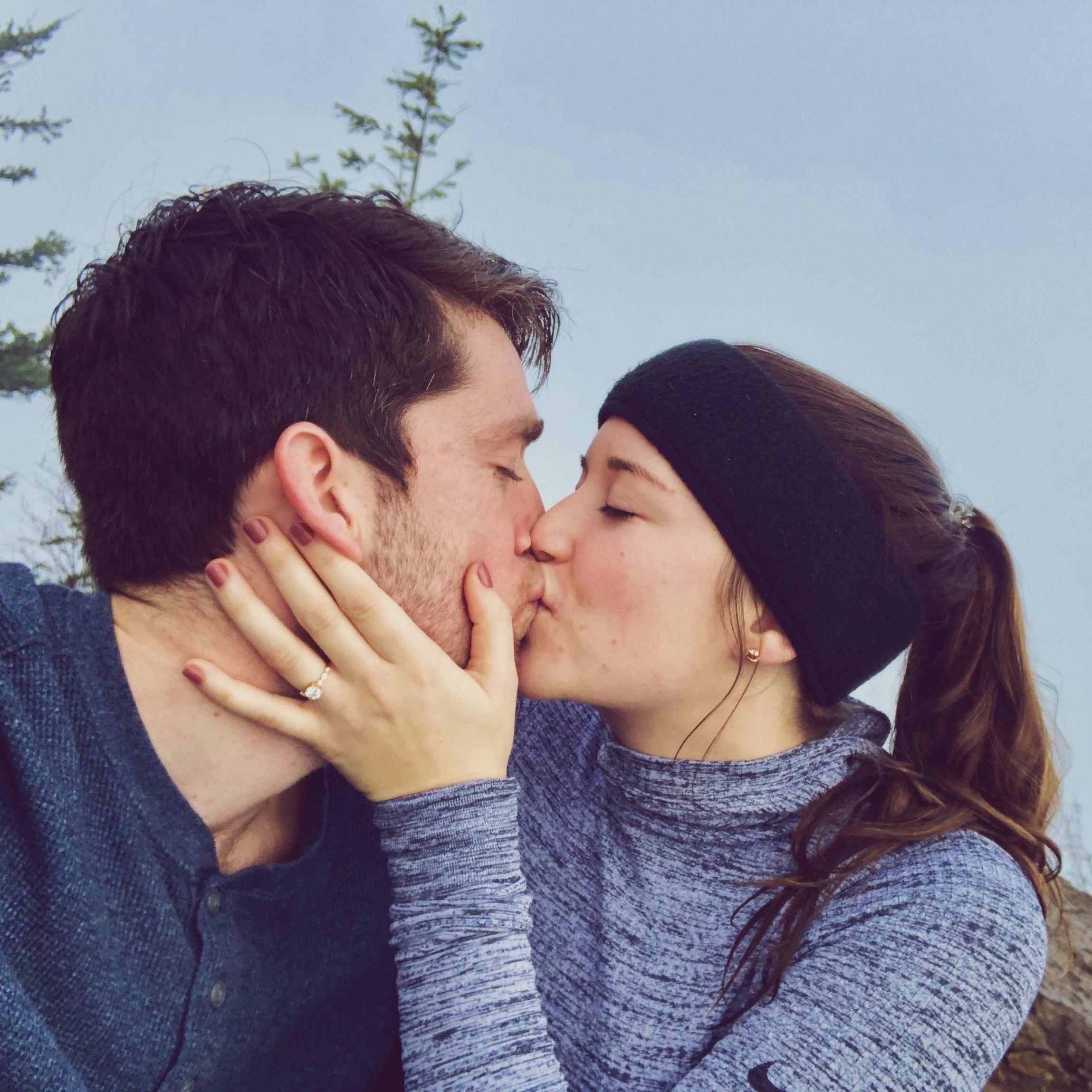 The day we said yes to a lifetime together!