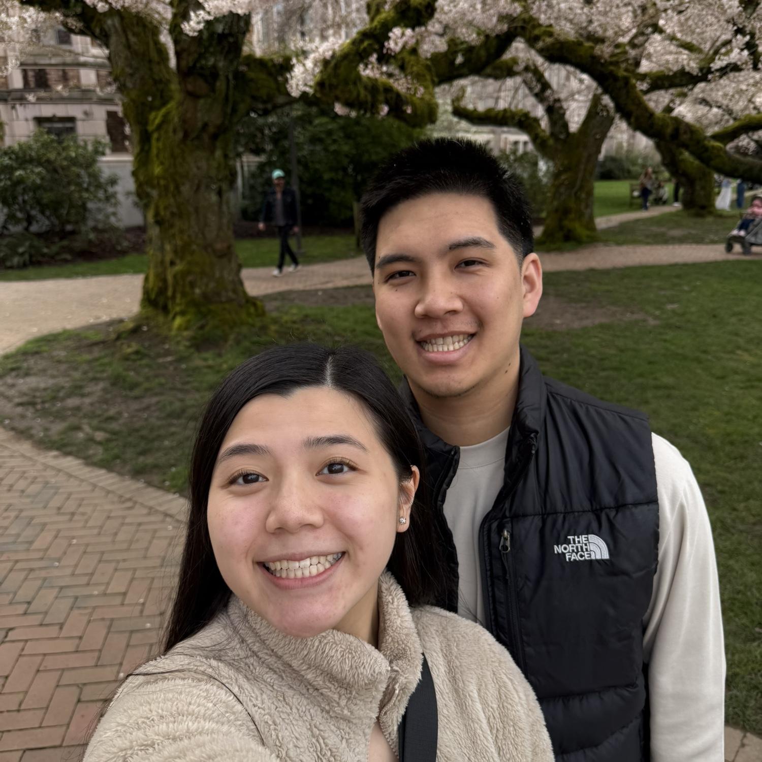 UW Cherry Blossoms Date