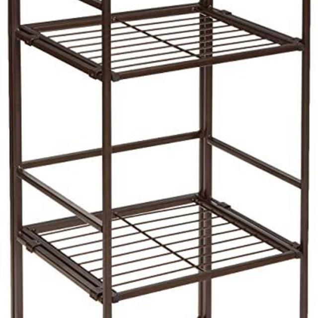 AmazonBasics 4-Tier Iron Tower Shelf