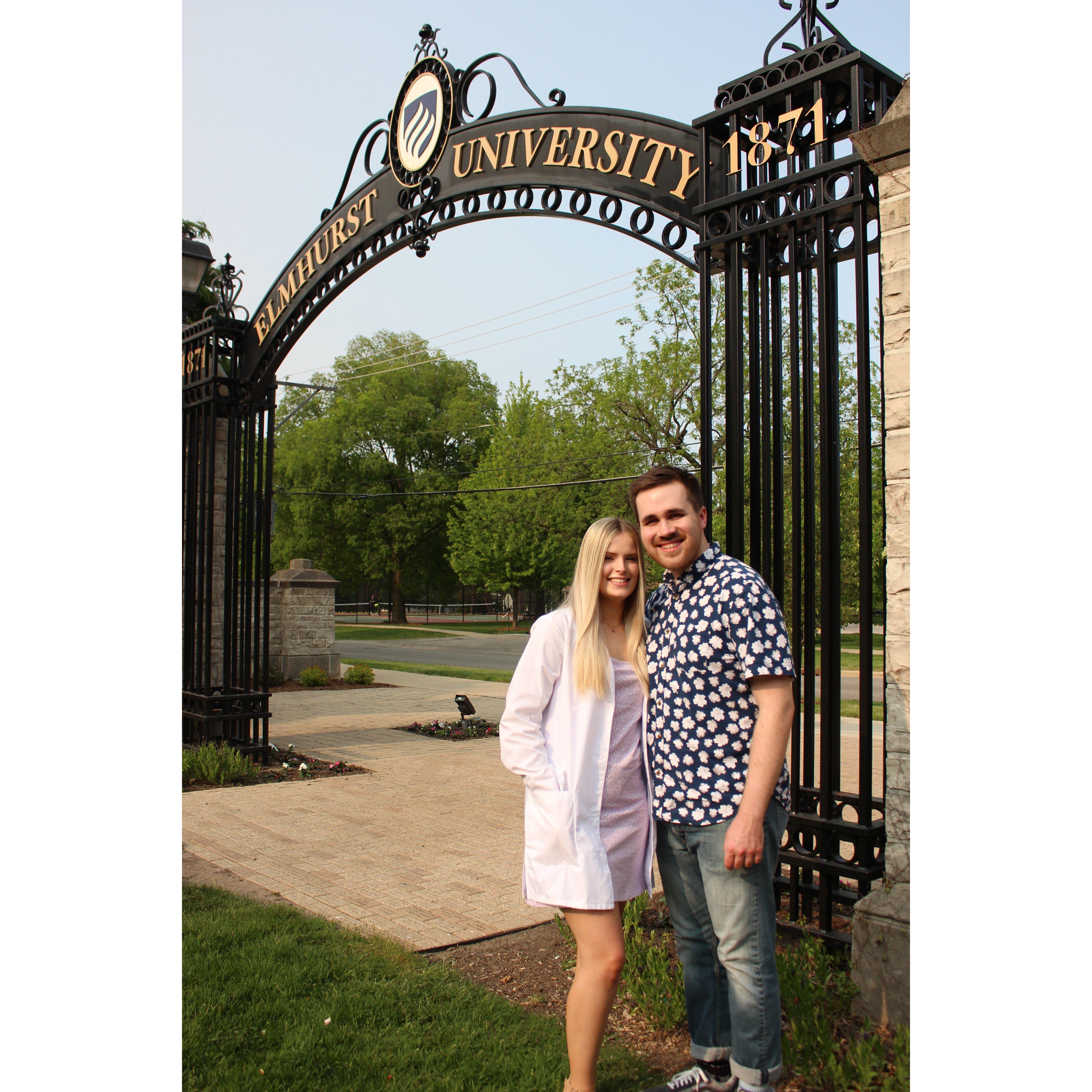 may 2023- ashton's white coat ceremony