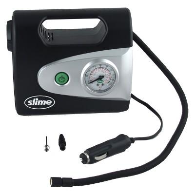 Slime Tire Inflator with LED Light 12V