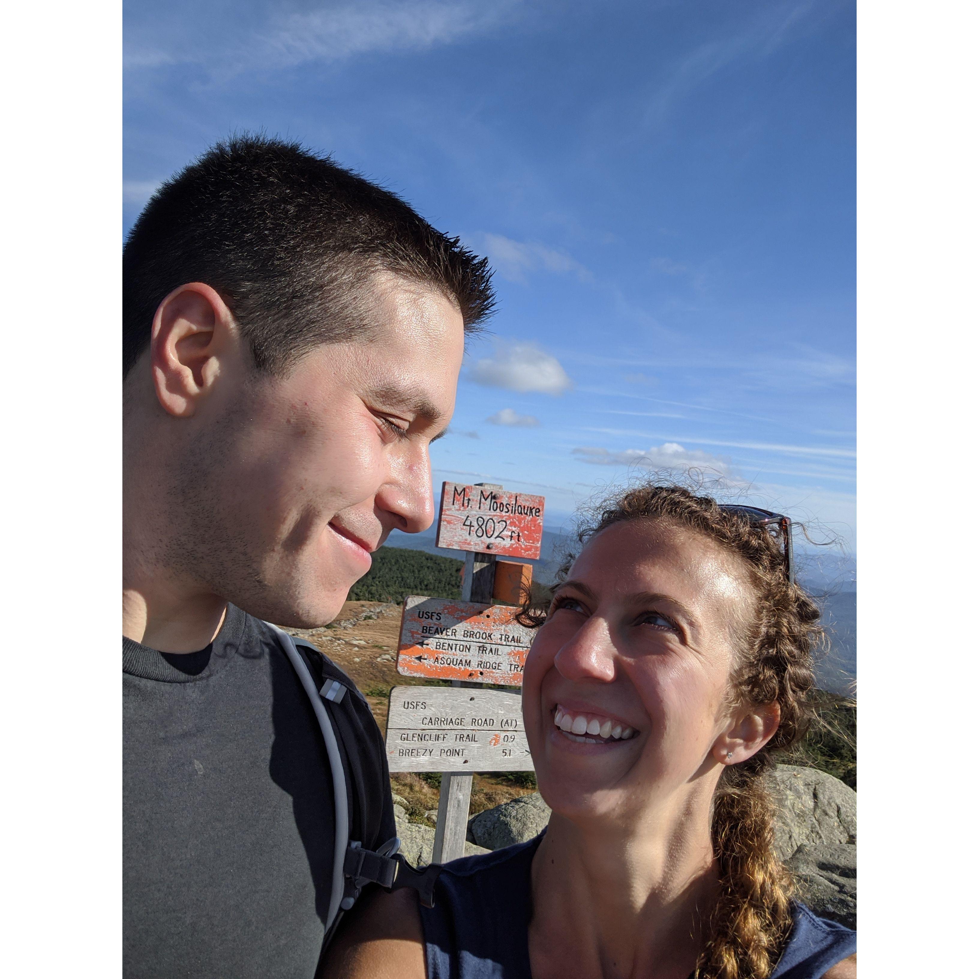 Top of Mt. Moosilauke • September 2020
