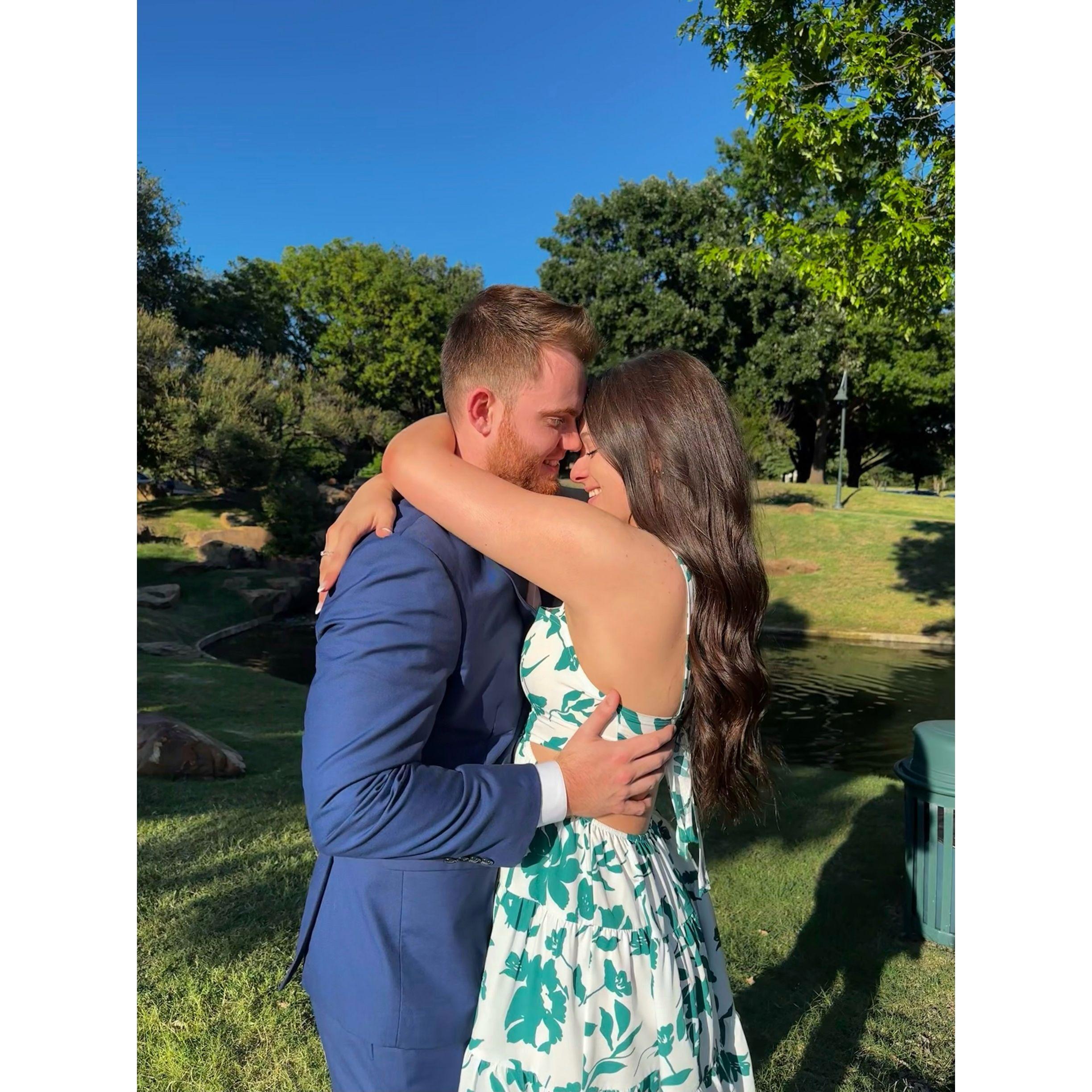 the day she said yes...