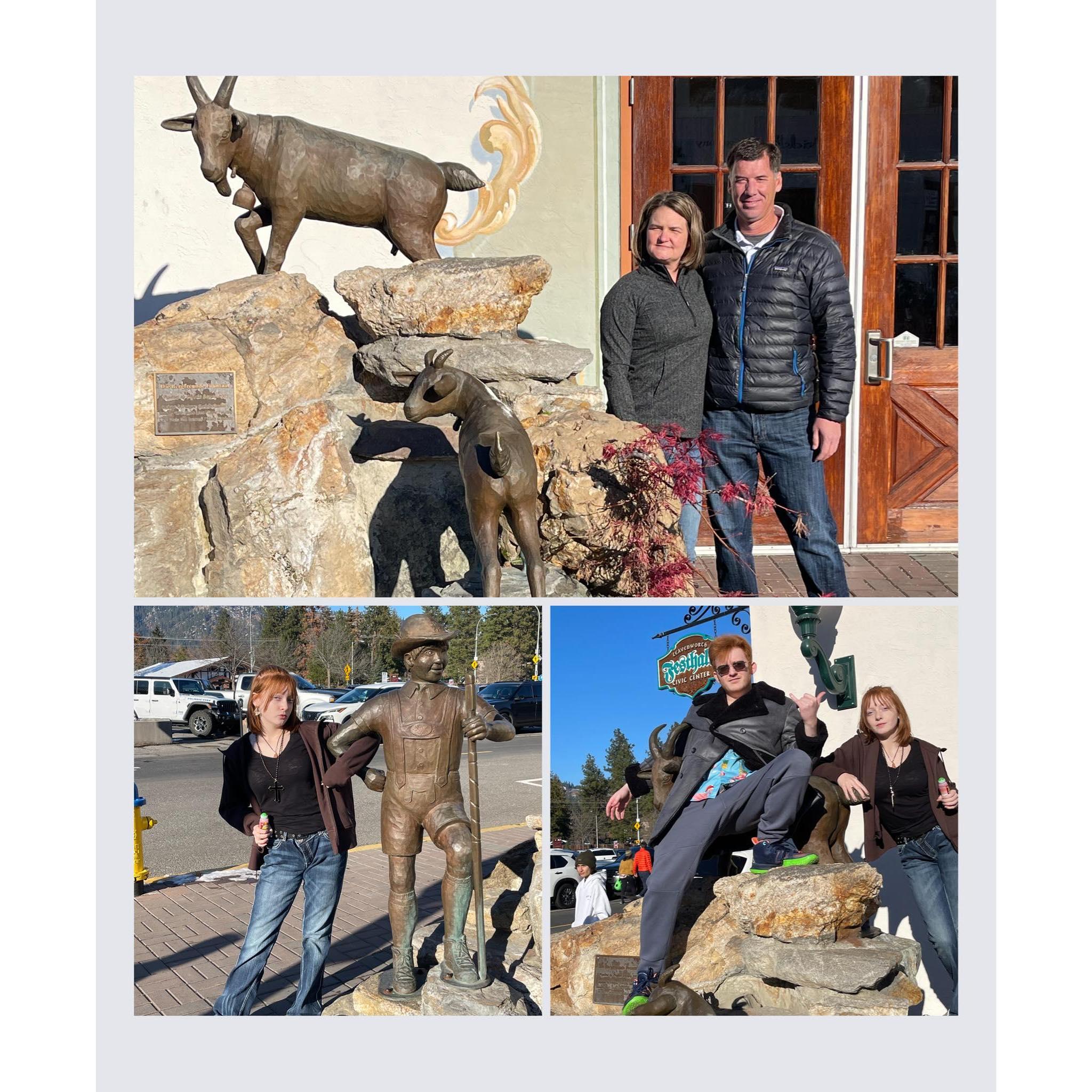 Leavenworth visit with the fam