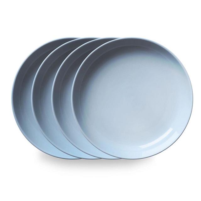 Corelle® Stoneware 8.45" Meal Bowls, Nordic Blue, 4-pack