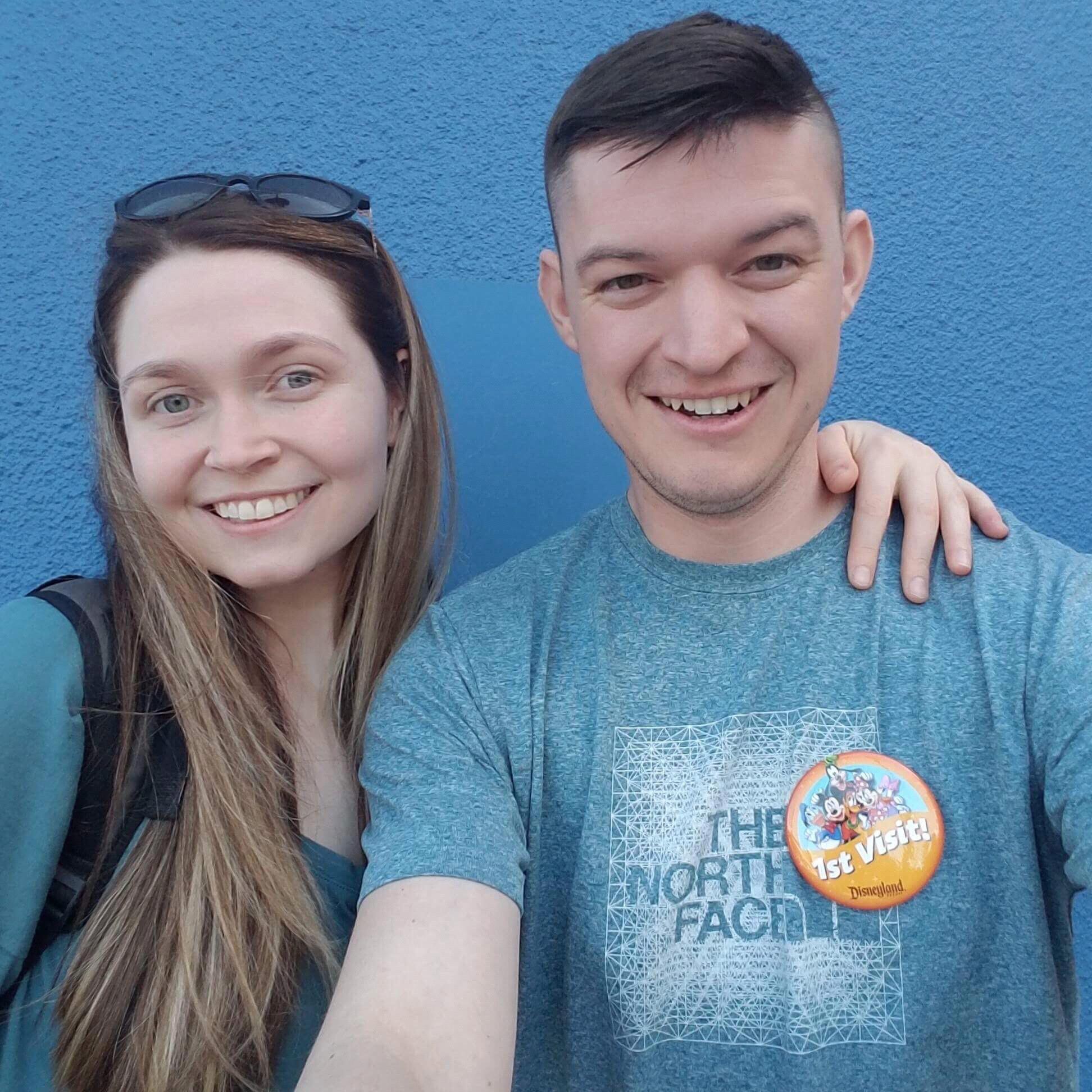 Dallen’s first time to Disneyland. Feb 2017