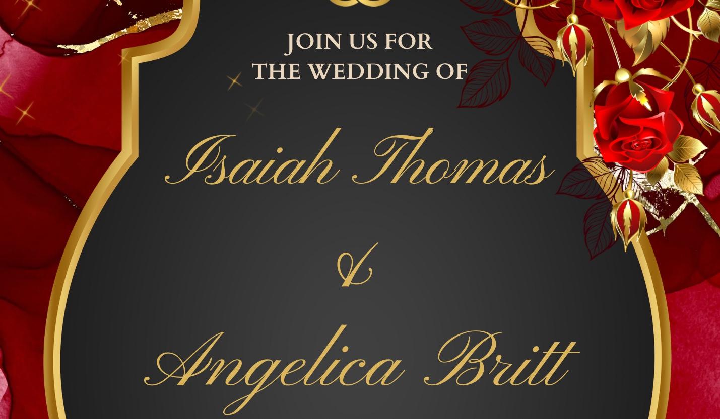 The Wedding Website of Isaiah Thomas and Angelica Britt