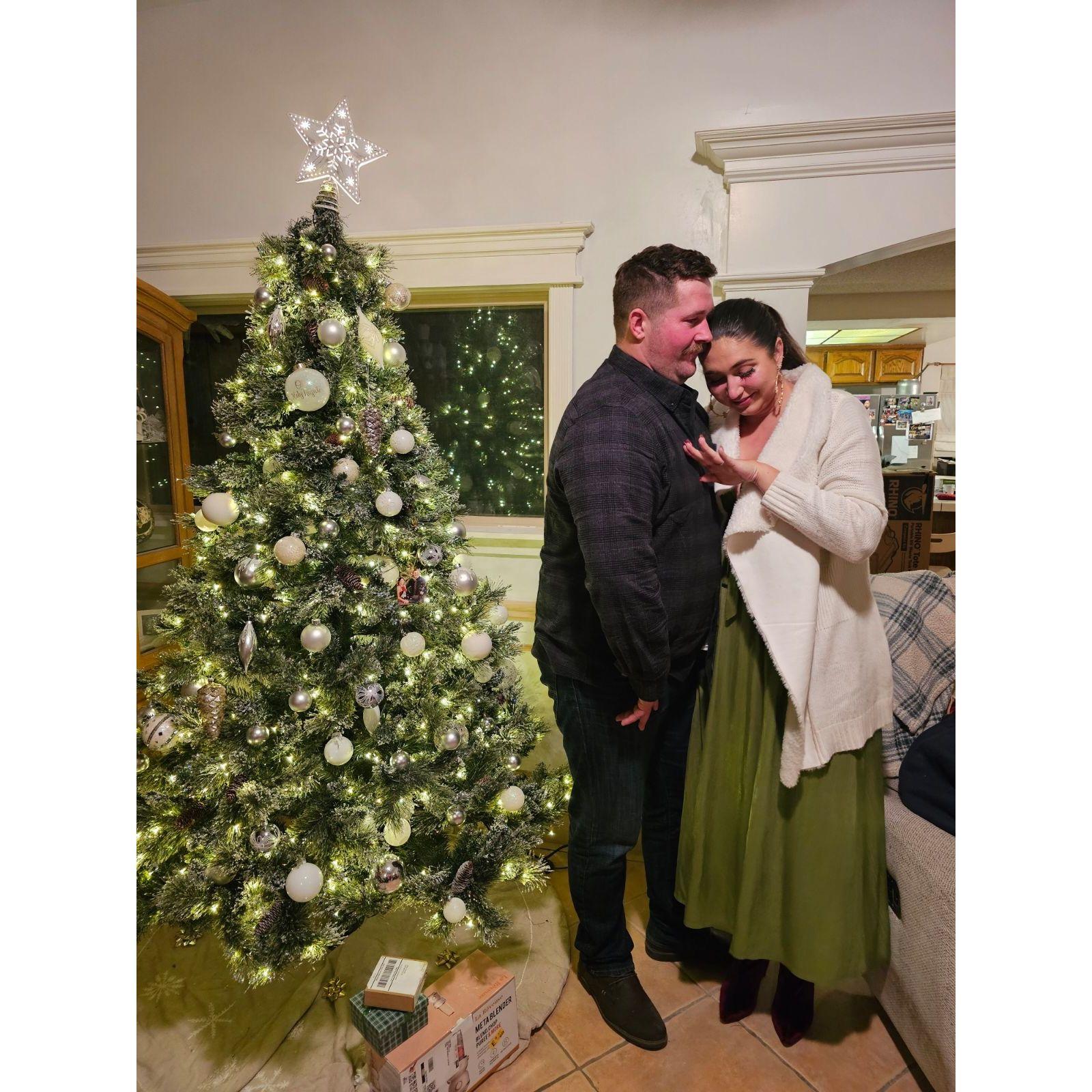 Proposal night, crying my ears off