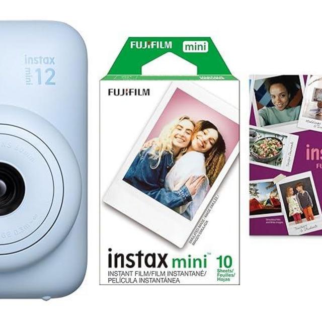 Fujifilm INSTAX MINI 12 Blue Bundle 2025