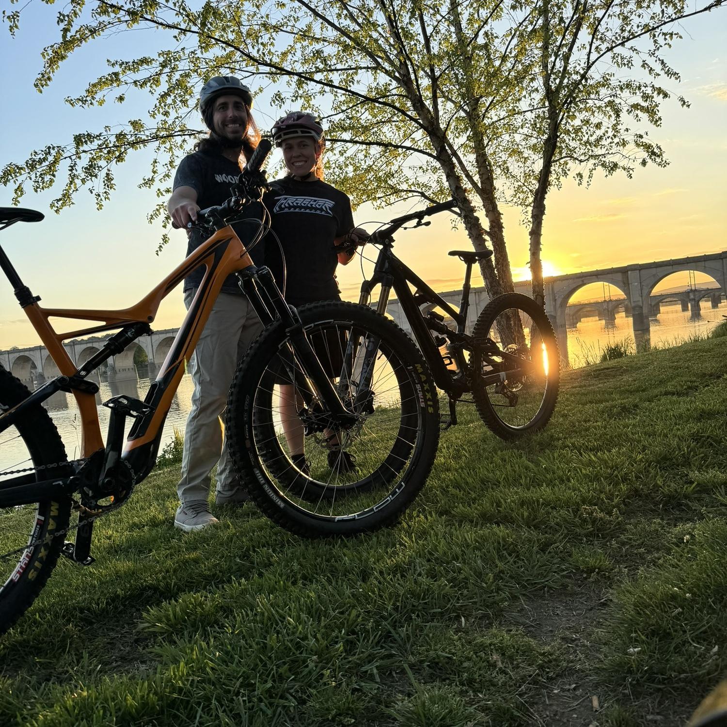 Who said you can’t mountain bike in the city?