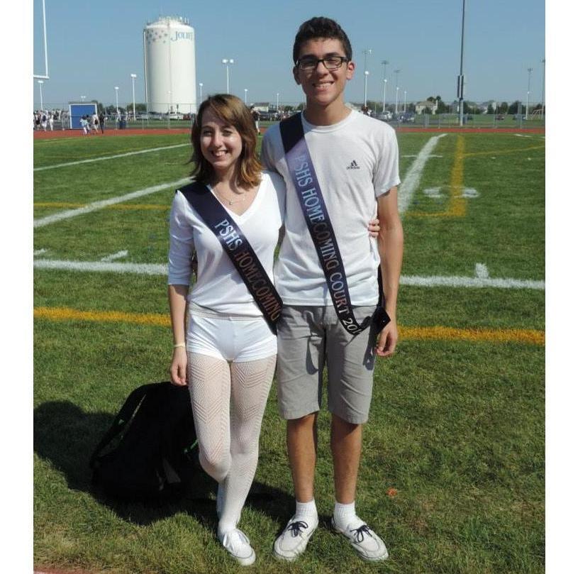 Homecoming court Senior year