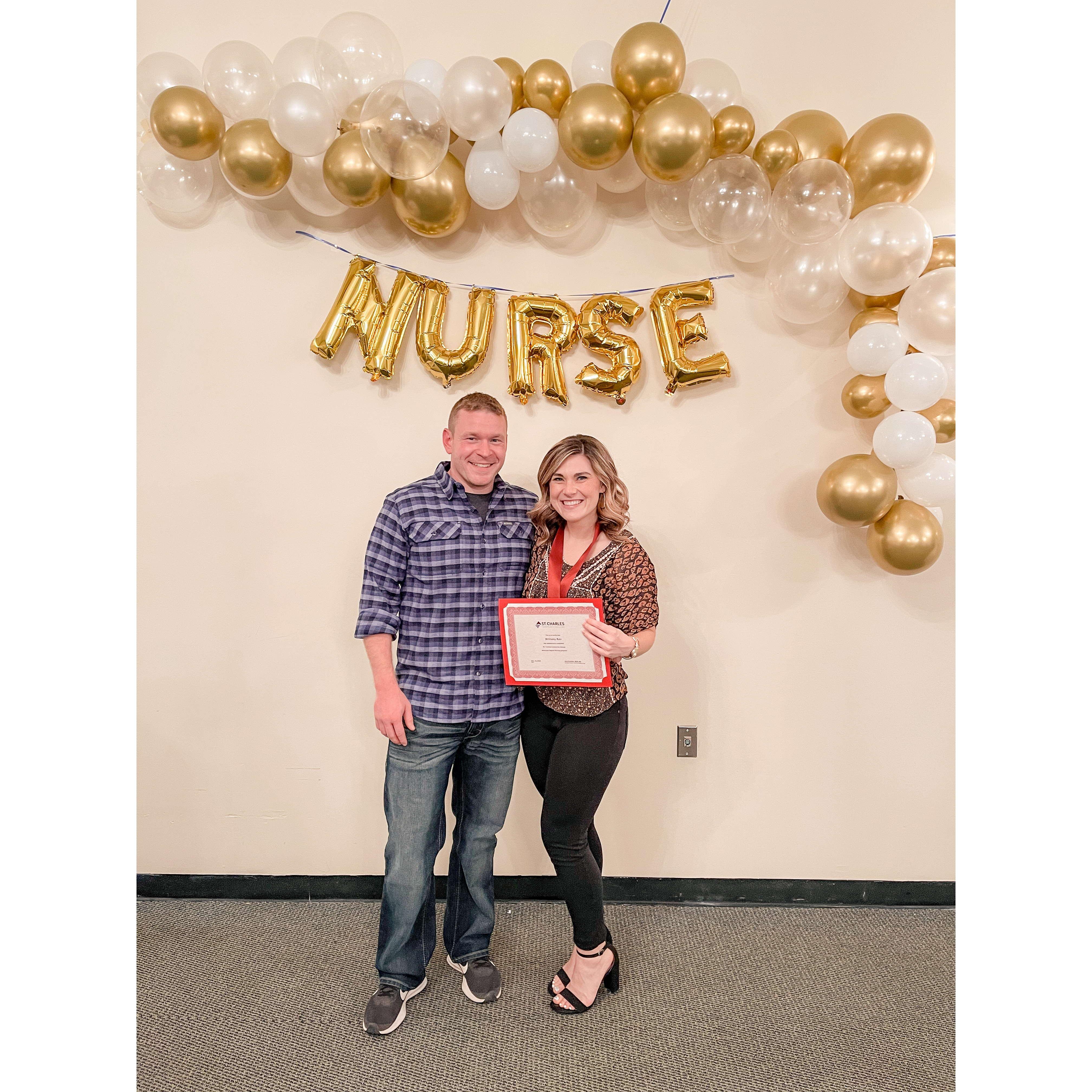 nursing school pinning 