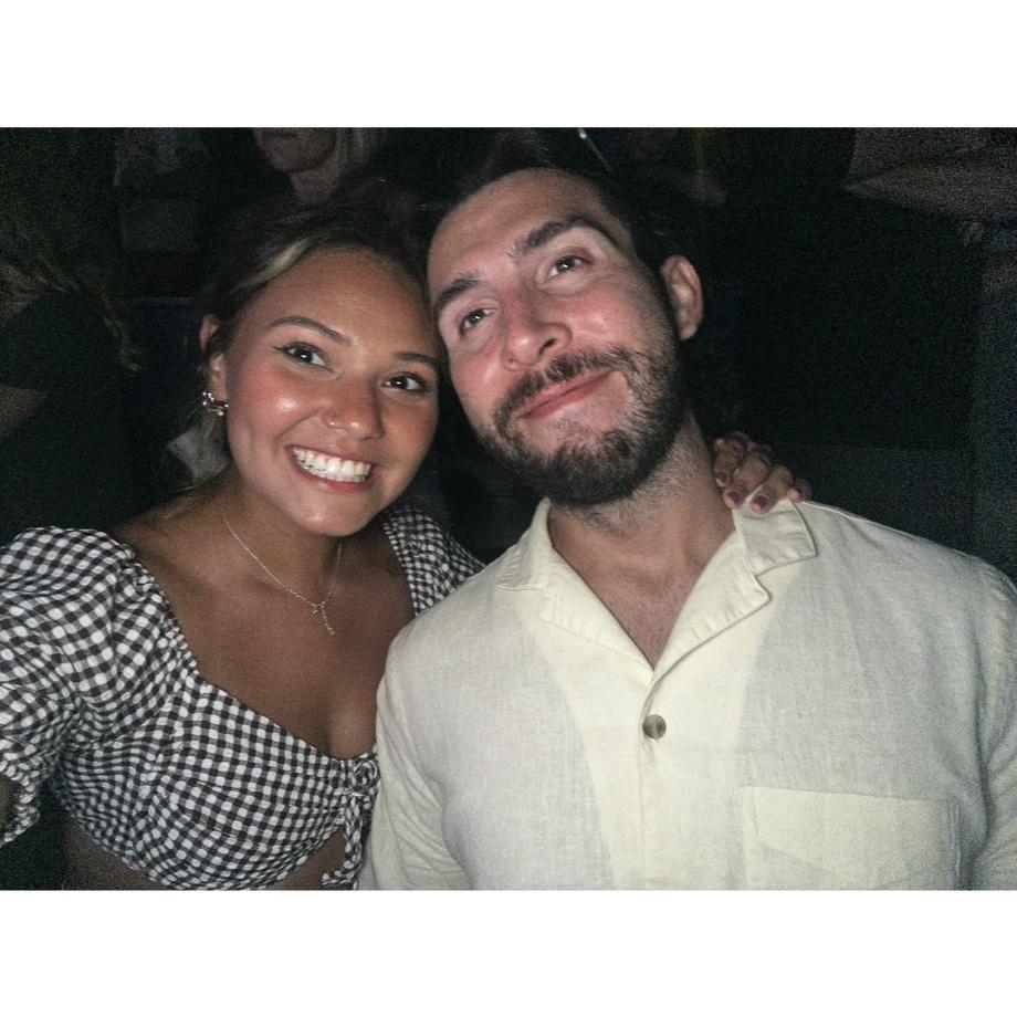 One of our first date nights in Florida!