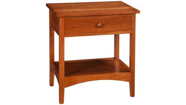 A America Cherry Garden 1 Drawer Nightstand