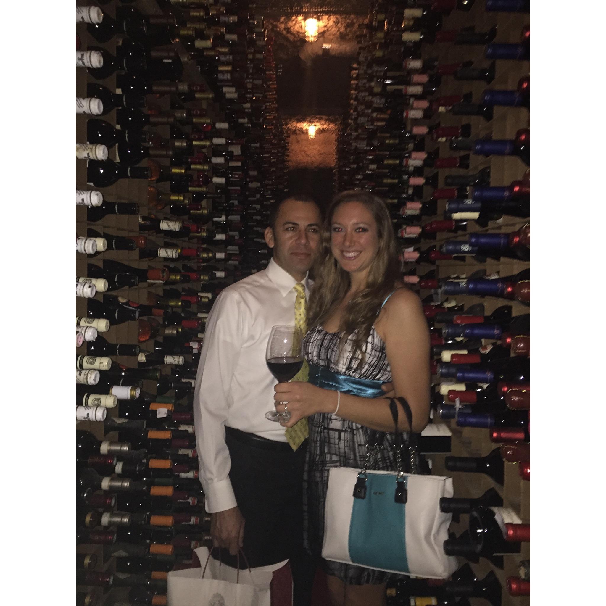 Engagement Dinner at Bern’s Steakhouse April 2nd, 2019
