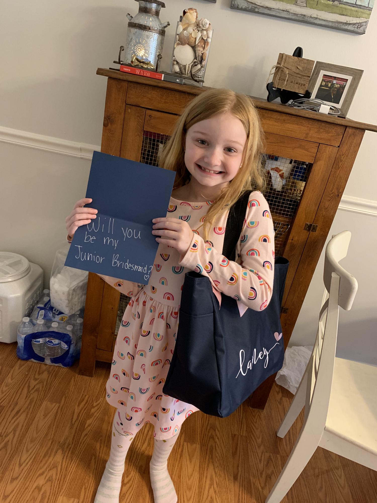 Lainey Mai’s Junior Bridesmaid proposal