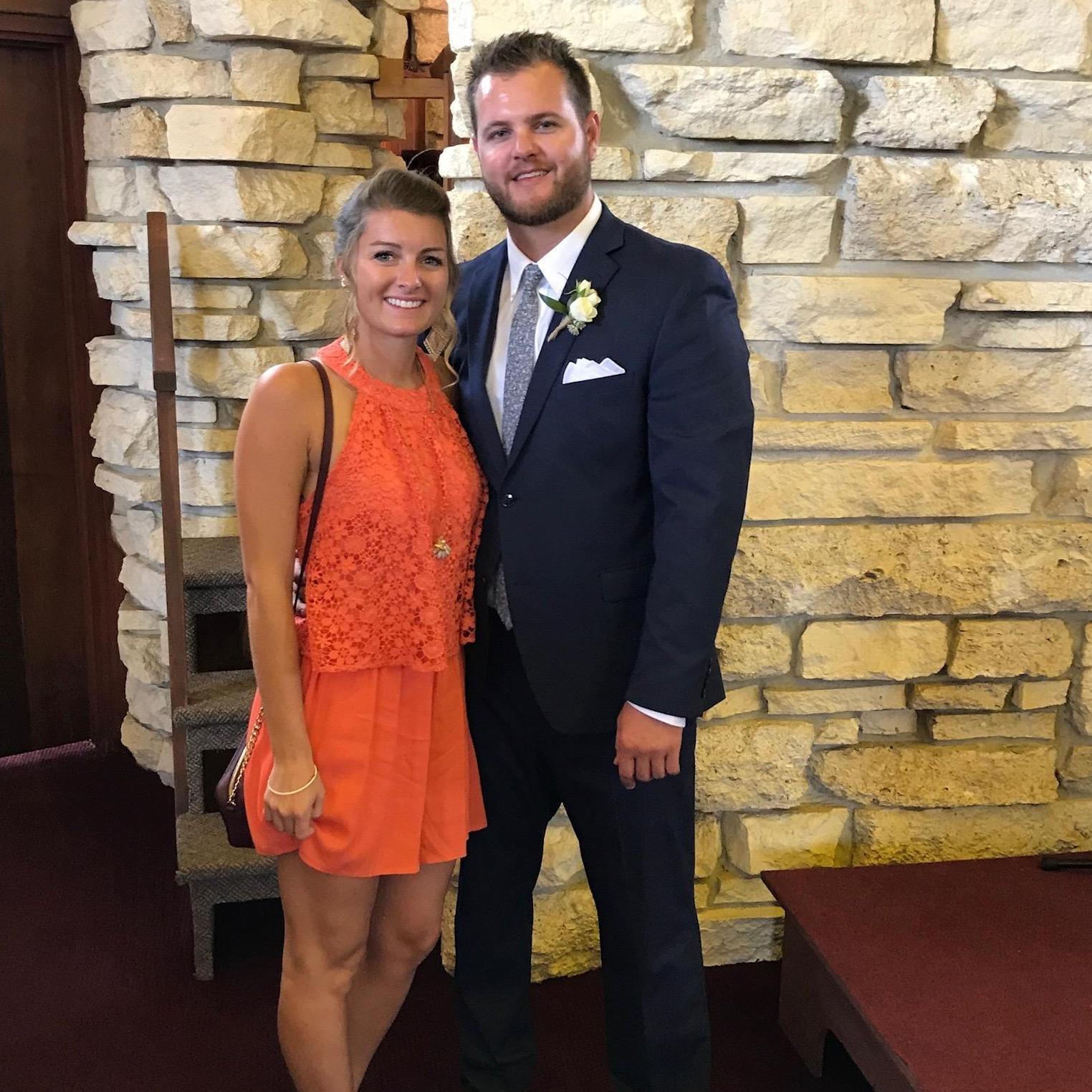 Kevin got to be the best man at his brother's wedding! We'll see whose toast is better ;)