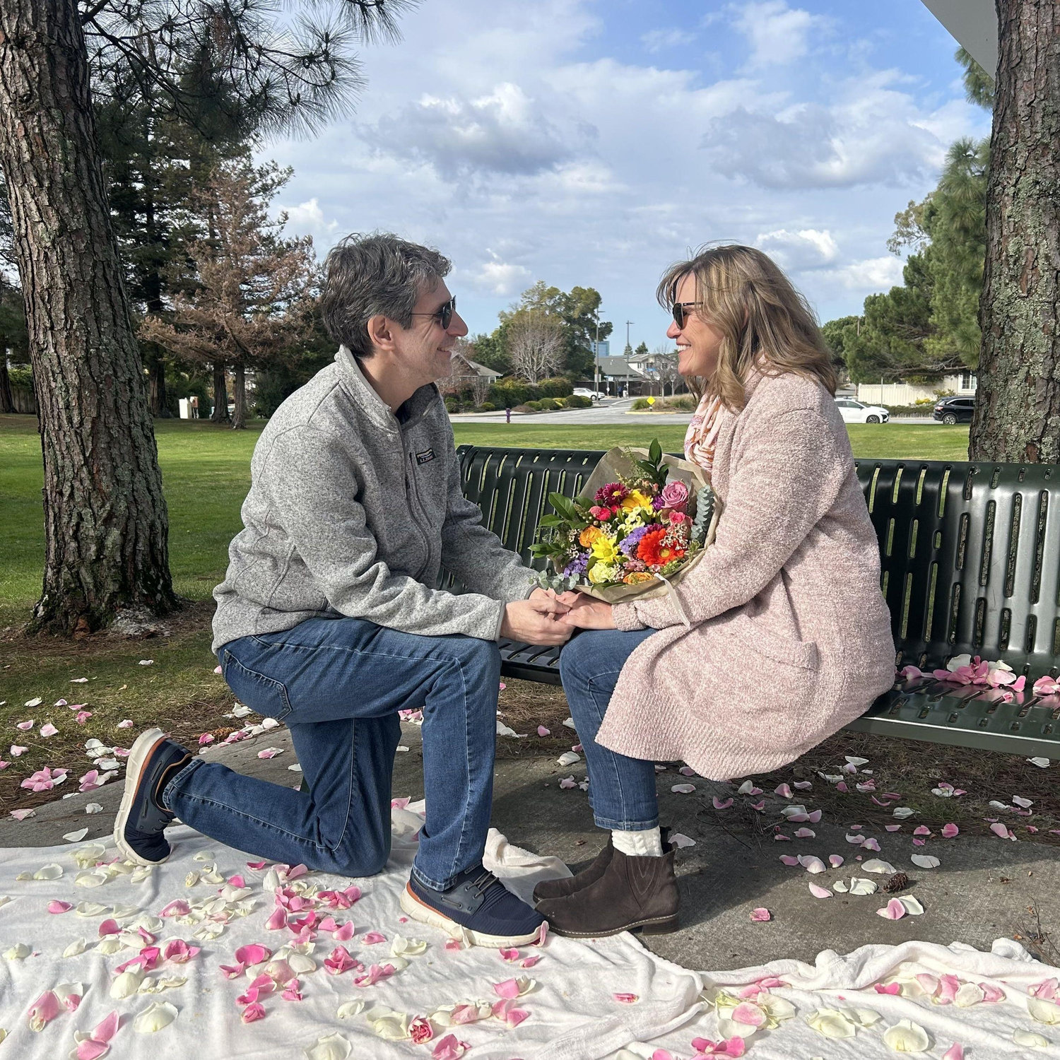 She said "yes"!