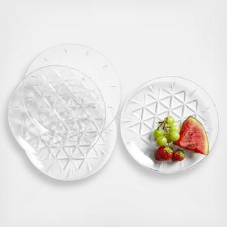 Picnic Acrylic Salad Plate, Set of 4