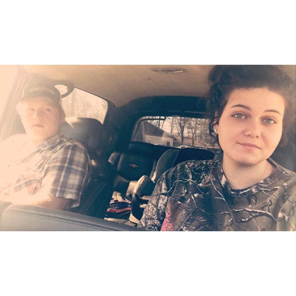 Mark is literally the only person Alyssa will wear camo for