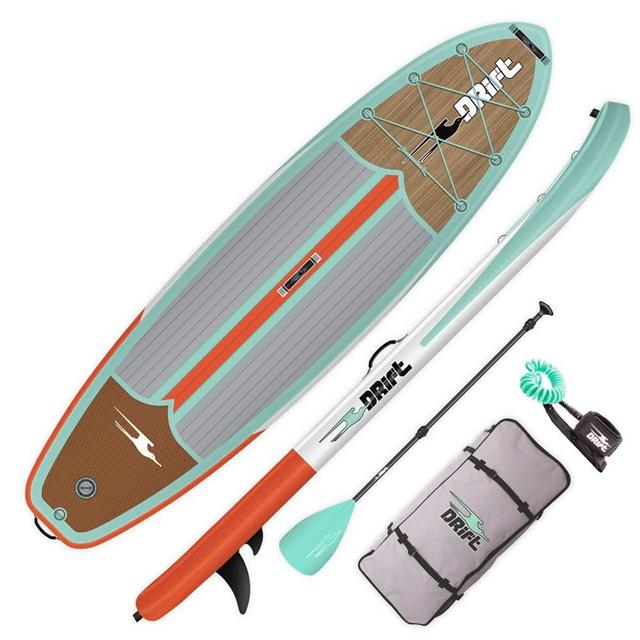 DRIFT Inflatable Stand Up Paddle Board, SUP with Accessories