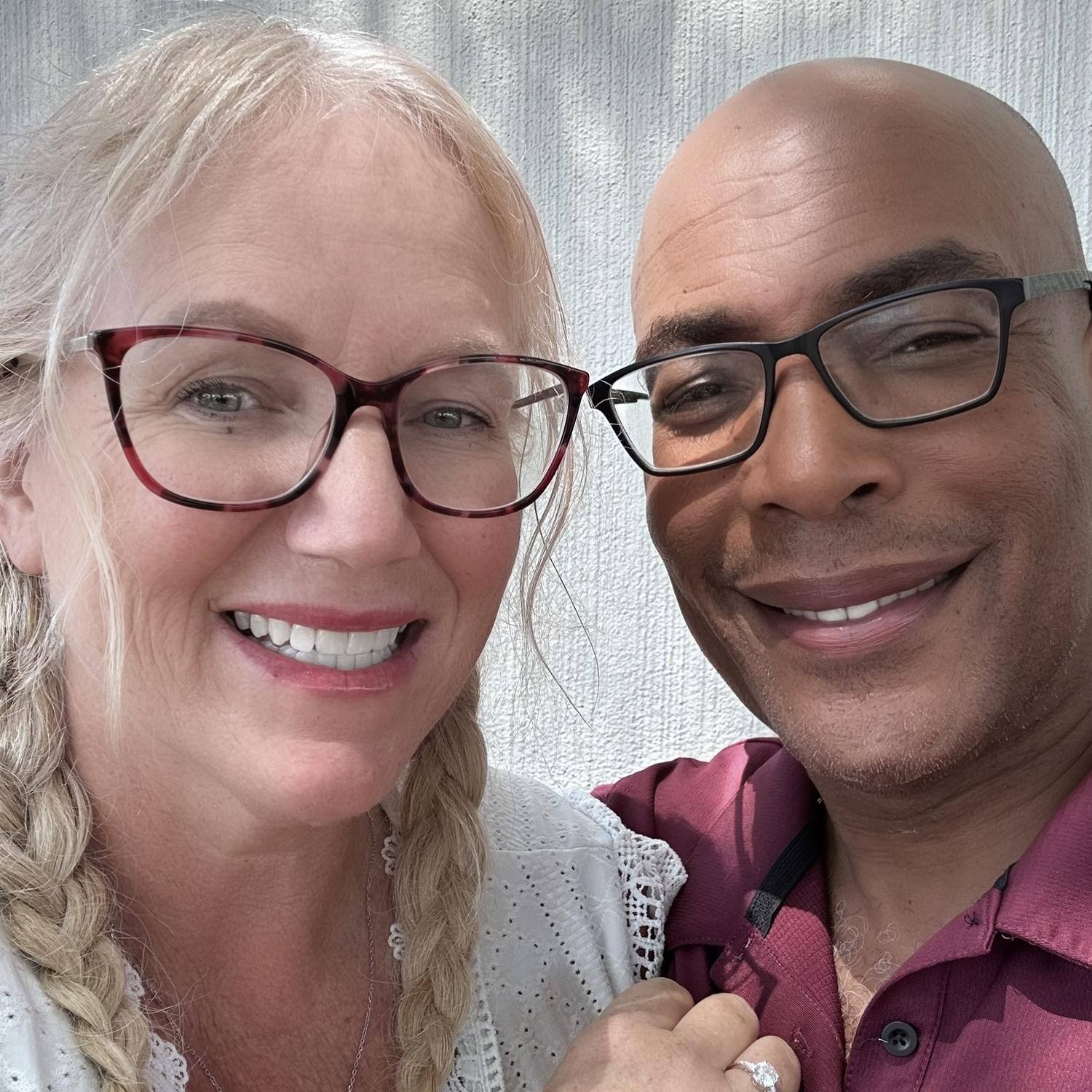 After lots of pressure and hints…he proposed!