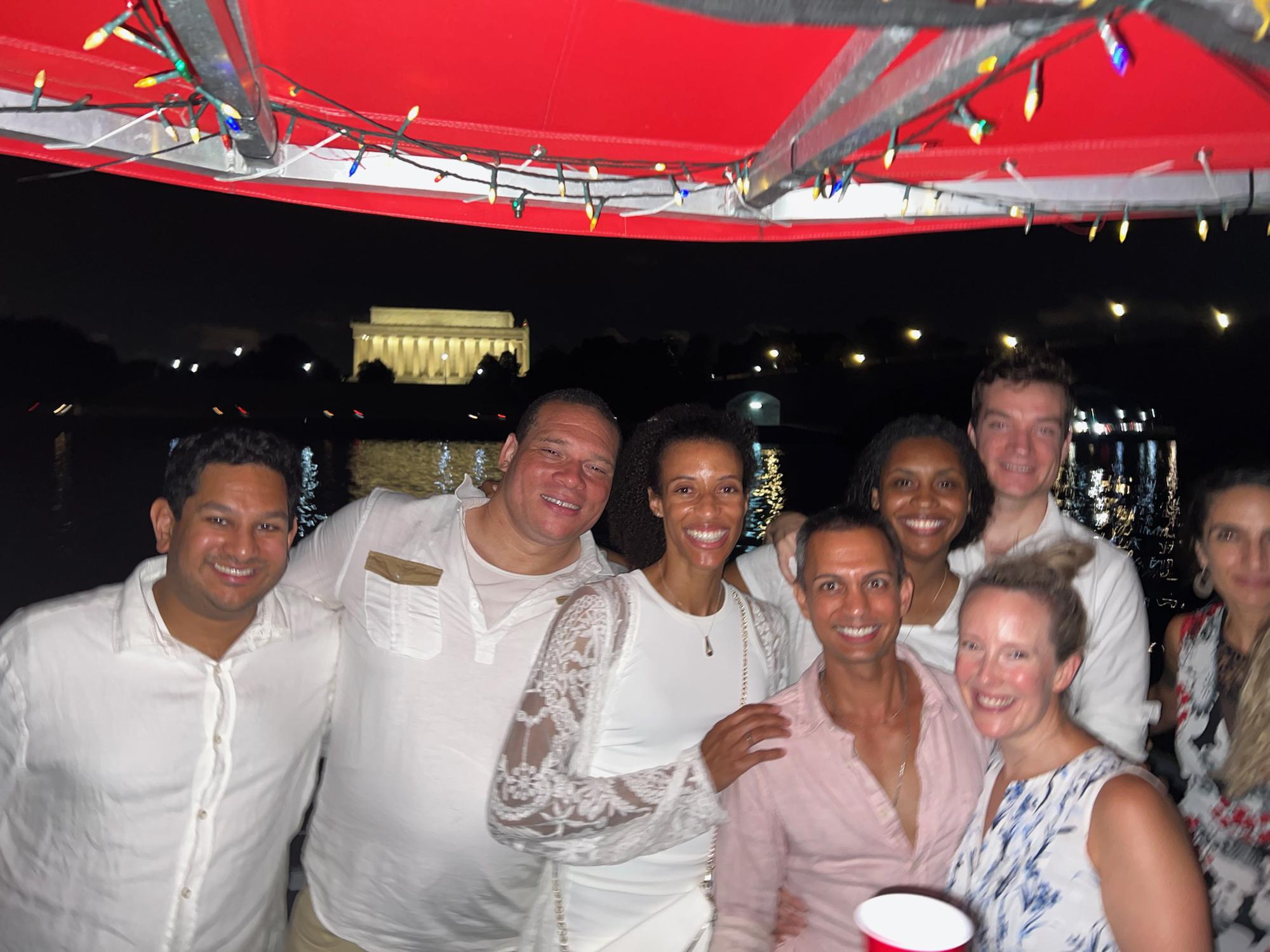 Surprise white party!