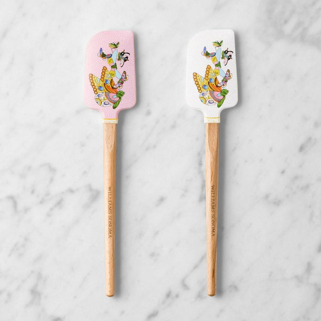 Williams Sonoma Antique Butterfly Spatulas, Set of 2, Mini