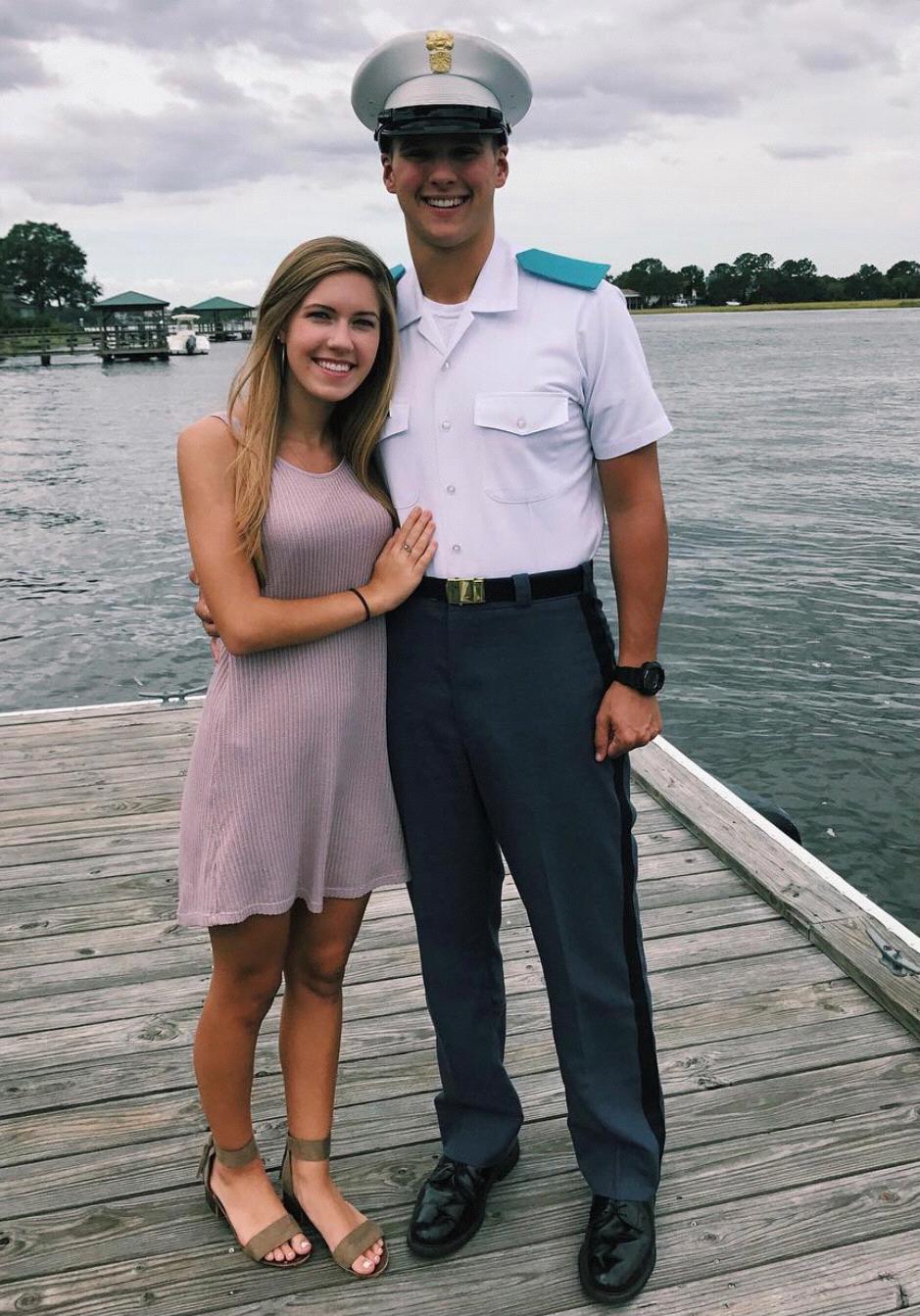 Nolan's freshmen year at The Citadel-2017