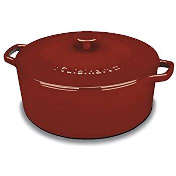 Cuisinart CI670-30CR Enameled Cast Iron 7-Quart Round
