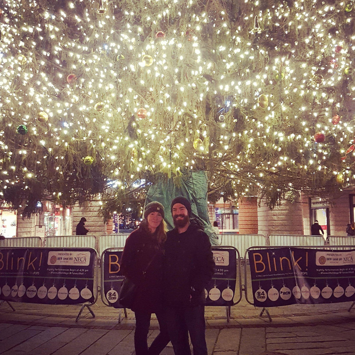 Faneuil Hall Christmas Tree! A holiday favorite in our early years 🎄-Dec 2016