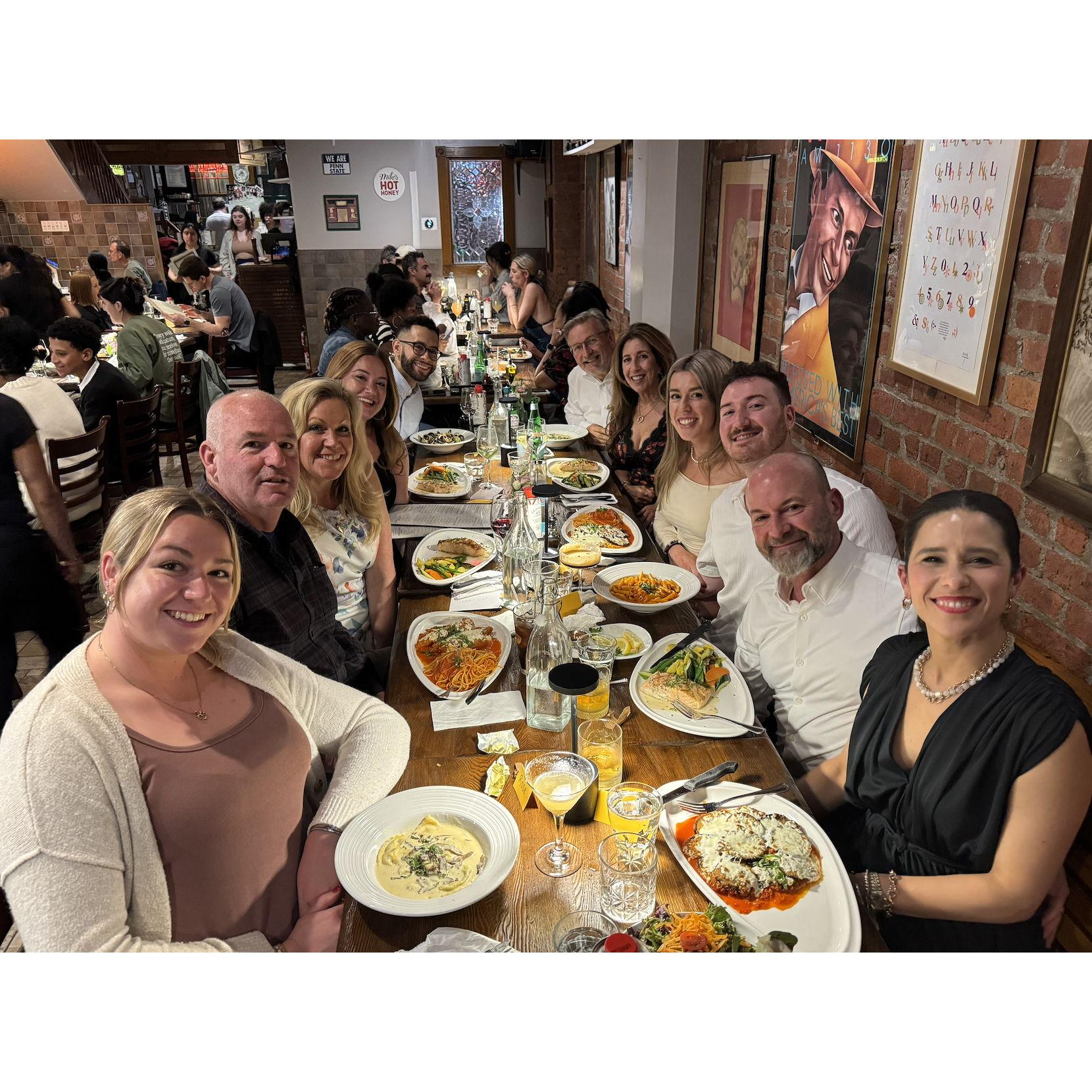 Family dinner. May 2025.