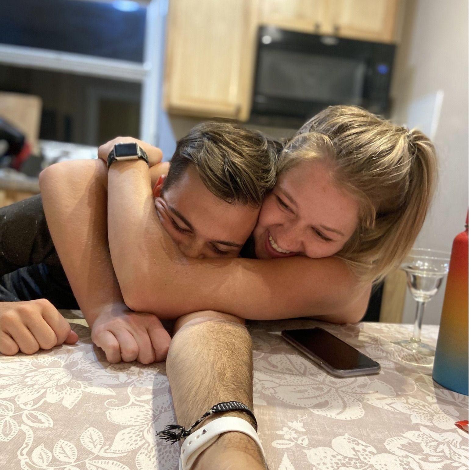 alex & i spent all summer bullying jack into staying up late to party with us!