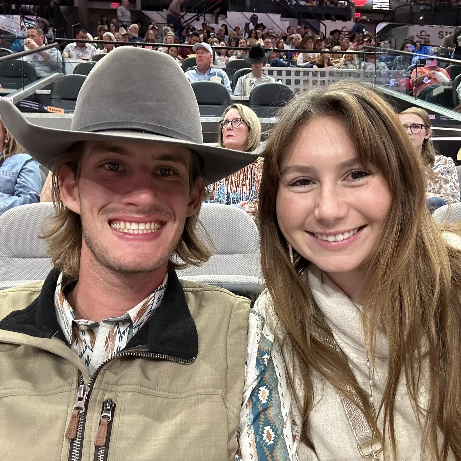 Date night at the San Antonio Rodeo - 02.20.24