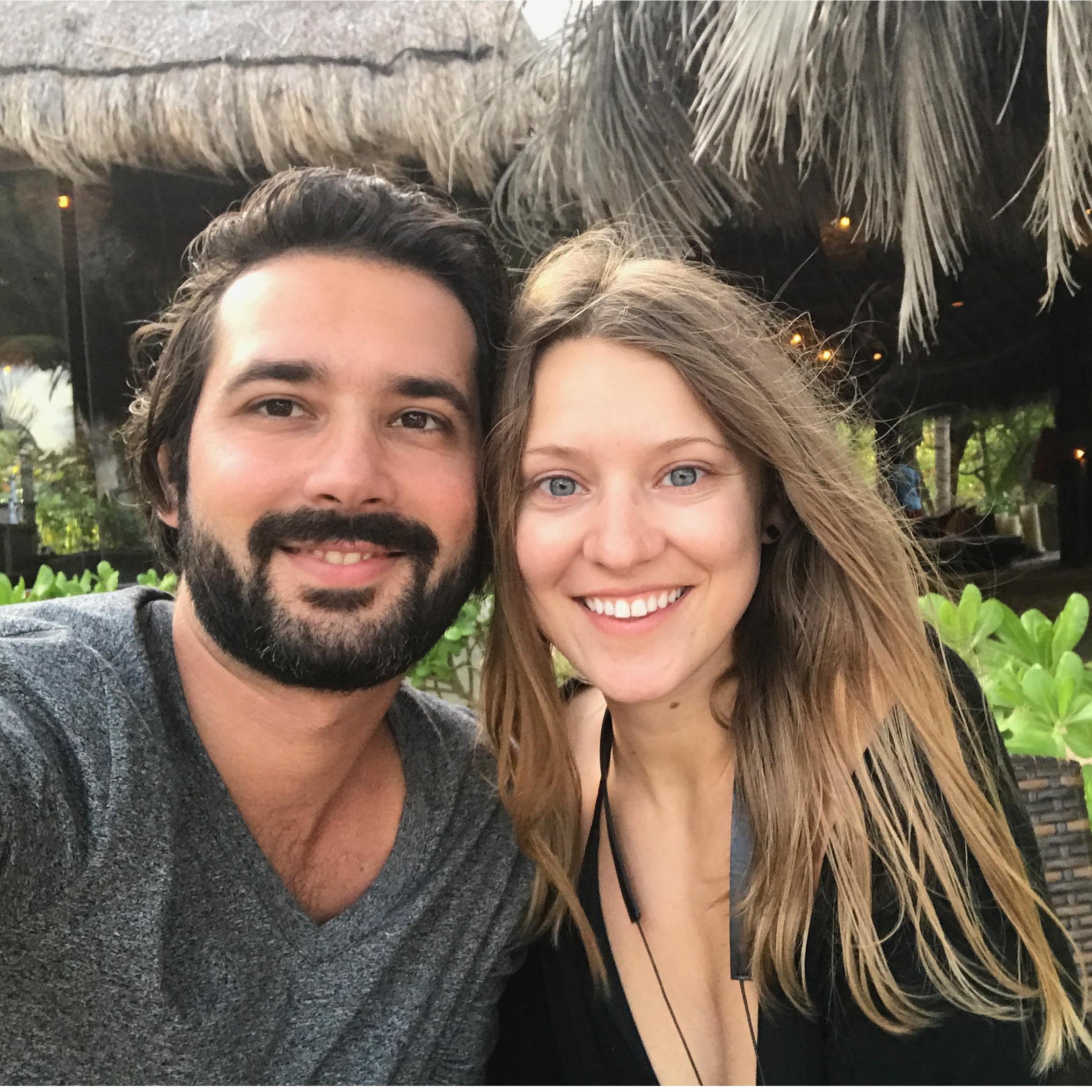 First day together in Tulum 2017