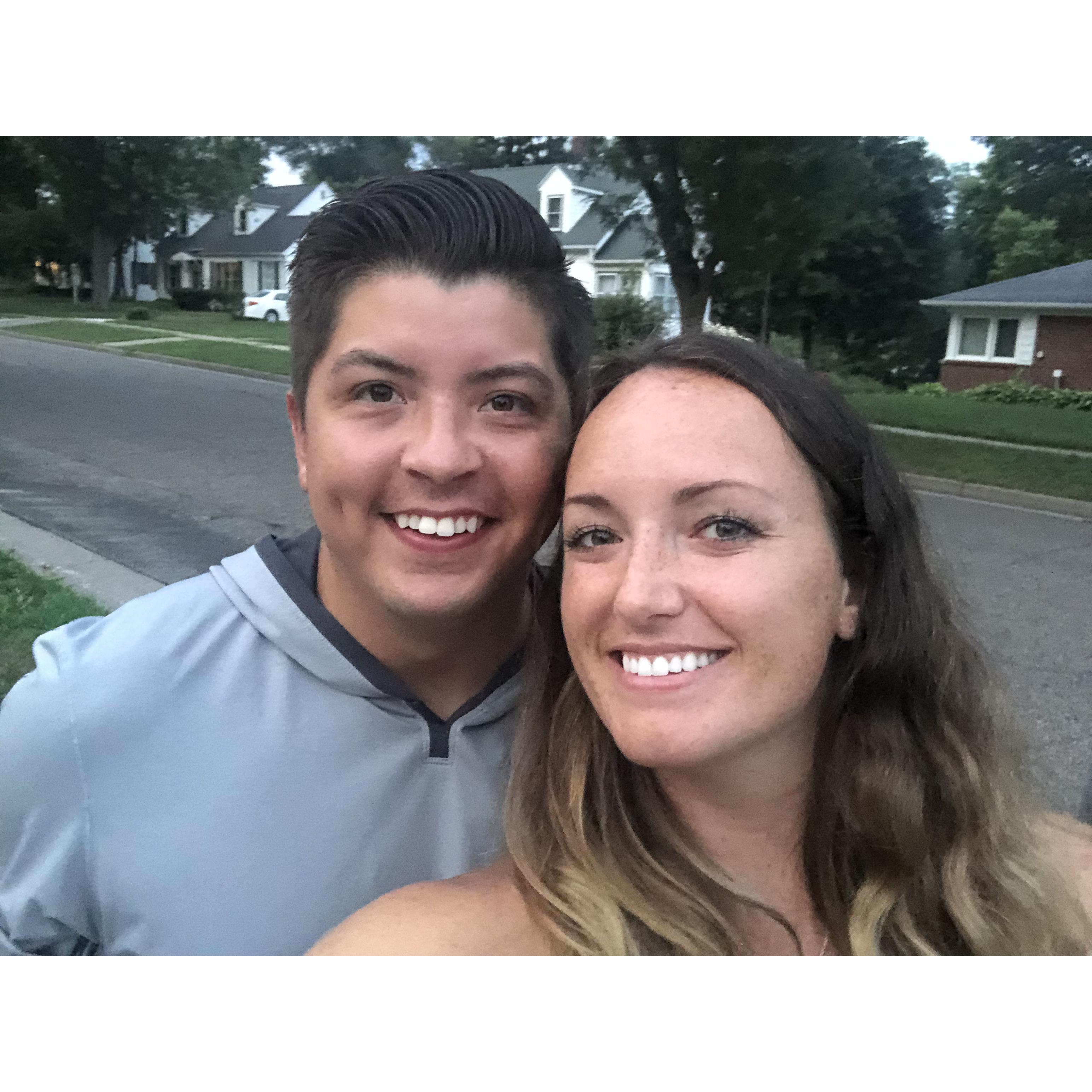 Celebrating 1 year and our new engagement