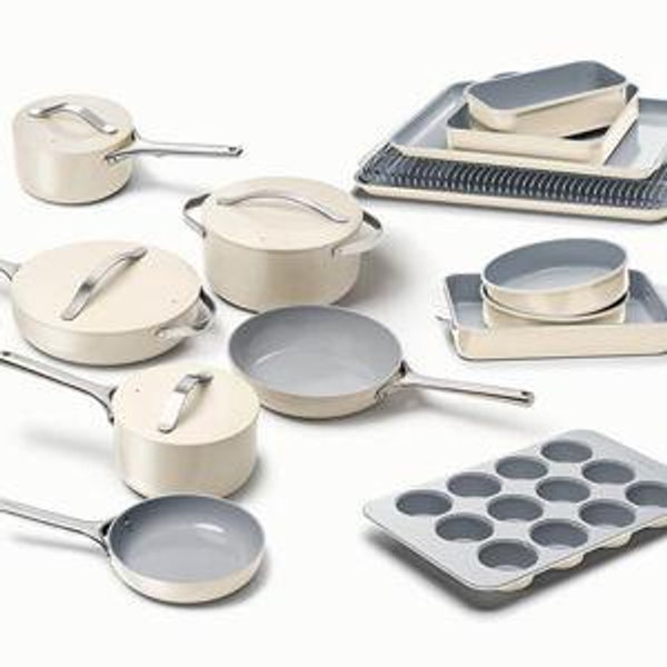 Ceramic Non-Stick Cookware: Non-Toxic Pots and Pans | Caraway