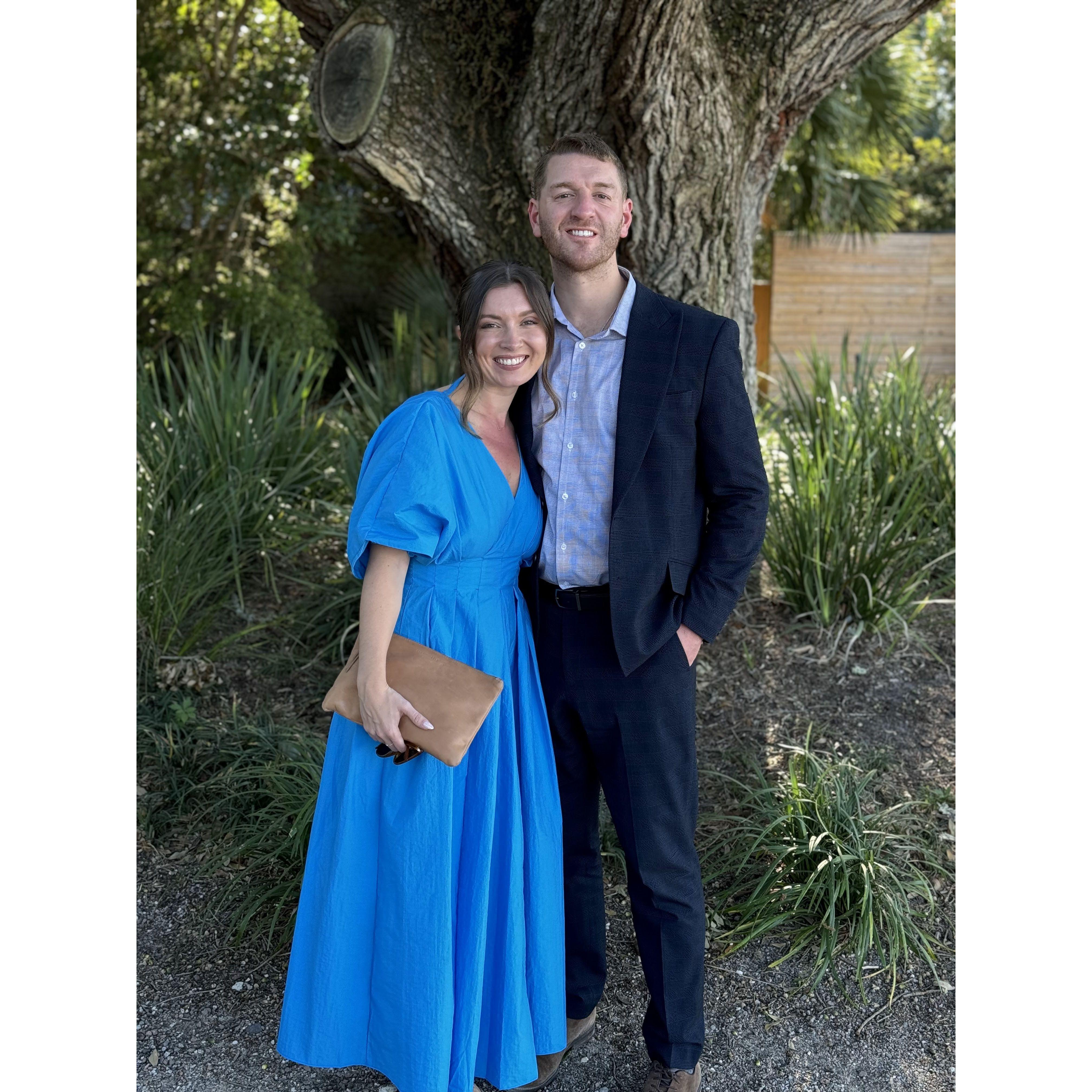 Celebrating our beautiful friends' wedding!