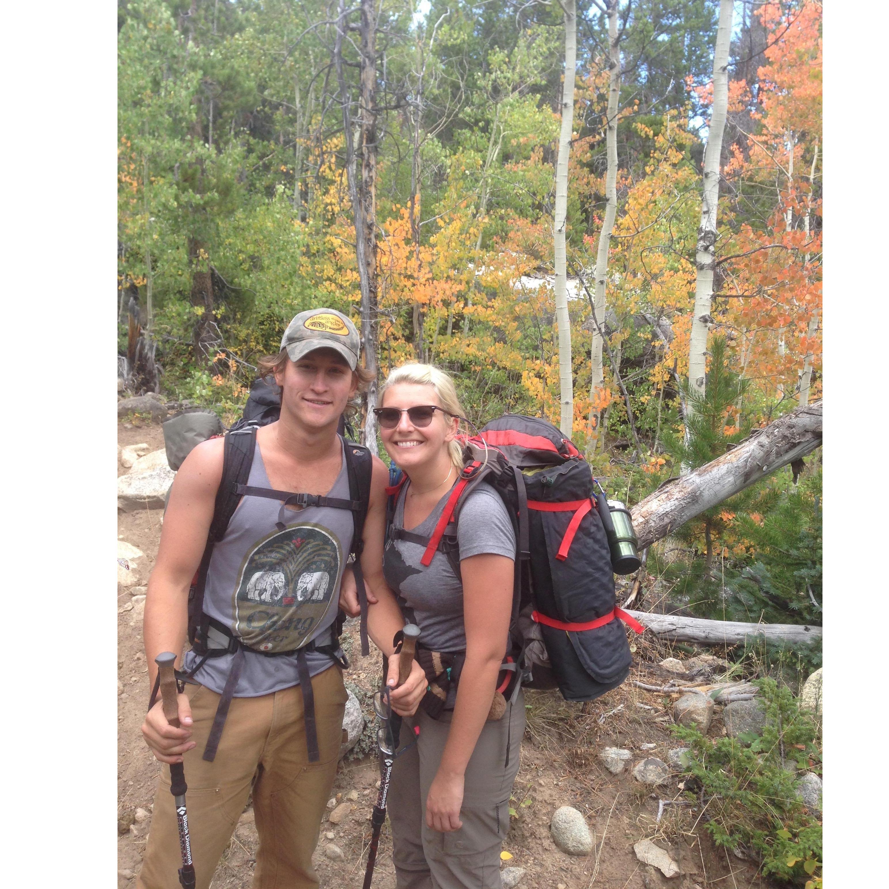 2015 Wind River Range Wilderness, Wyoming